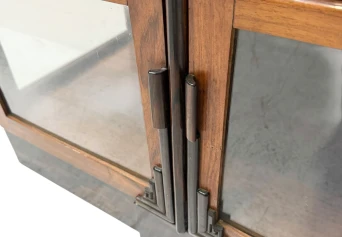 Art Deco Amsterdamse School Display Cabinet, 1920s